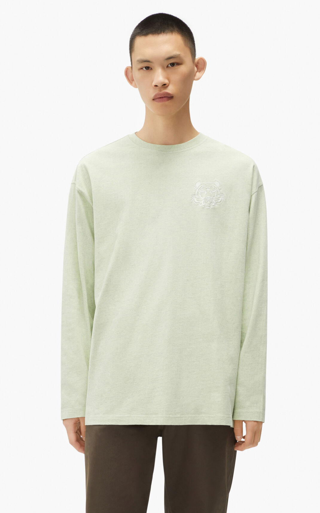 T Shirt Kenzo RE Homme Vert | ZJWE-34680